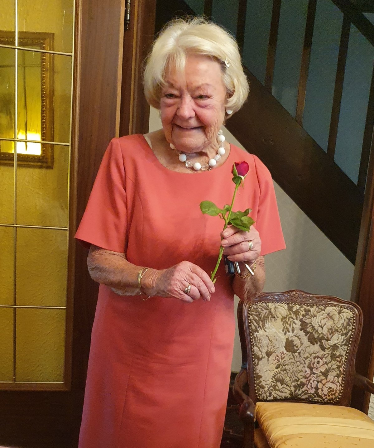 Eine Rose für Lilo Müller (c) Ingrid Rasch