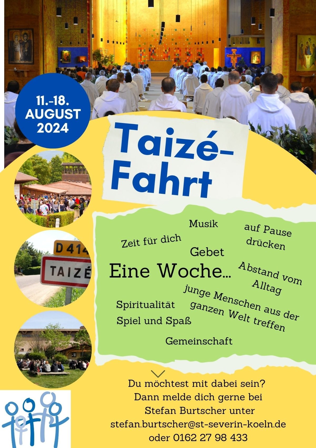 Flyer TaizéFahrt Vorne