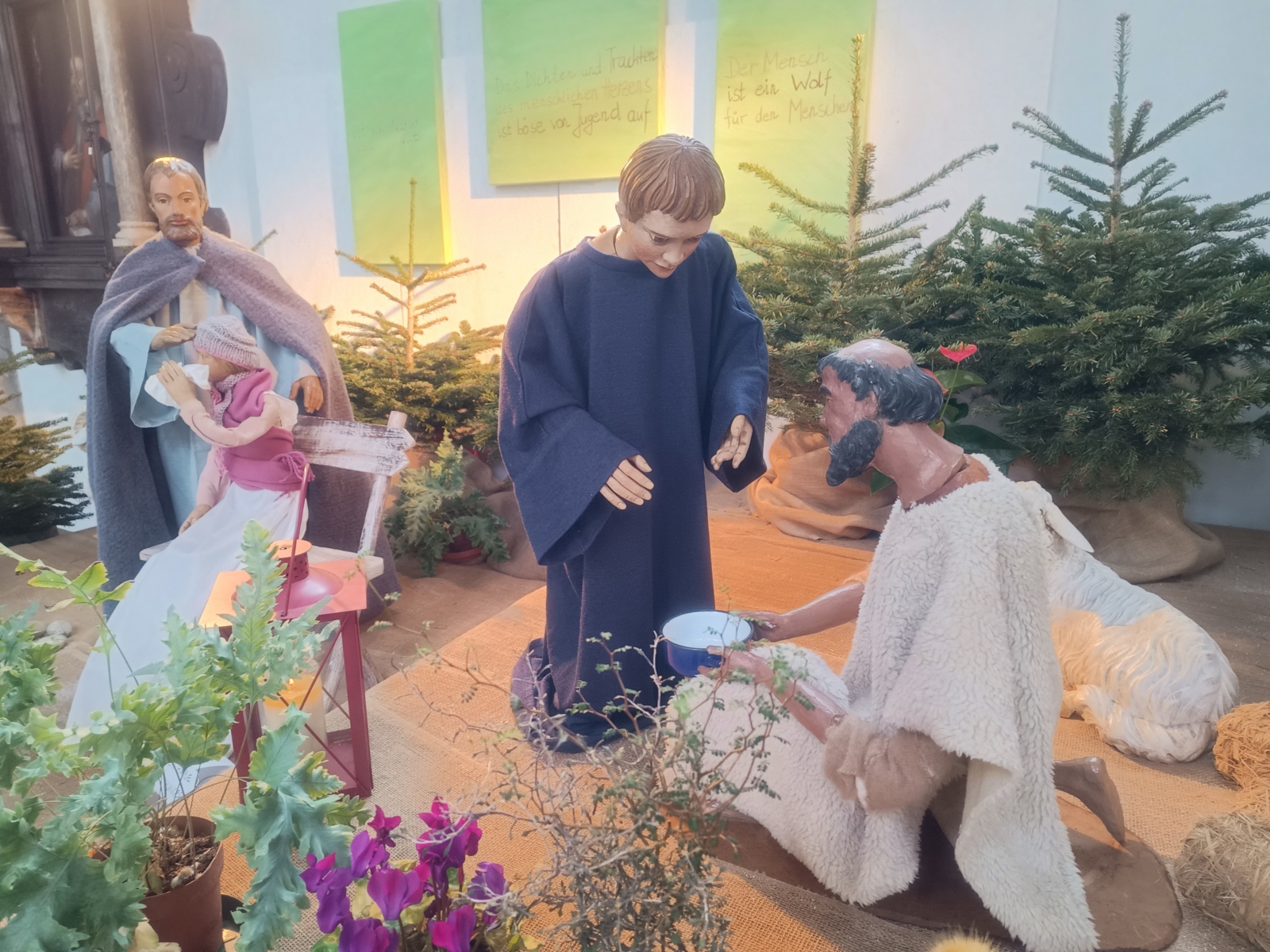 4. Advent - Krippe in St. Severin (c) MR.Garnies