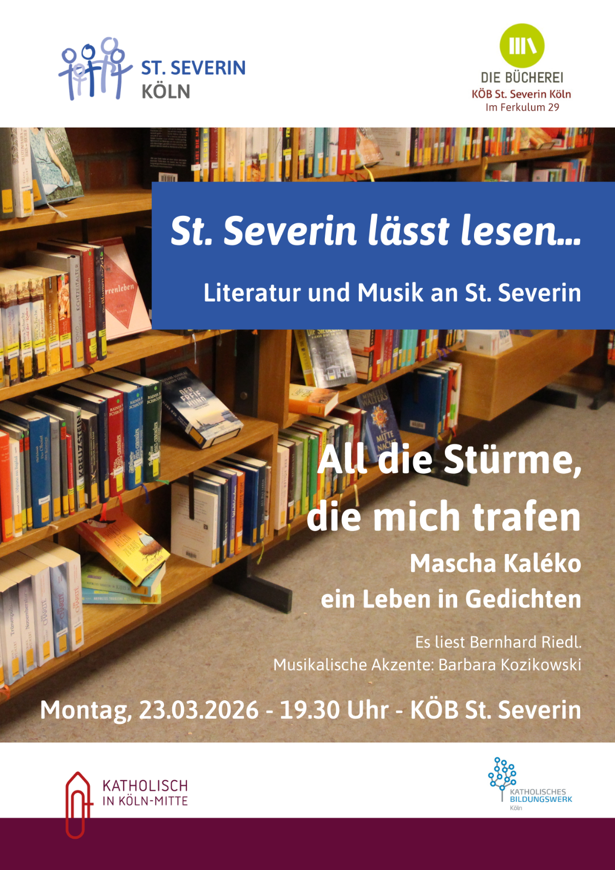 2026-03-23 St. Severin lässt lesen