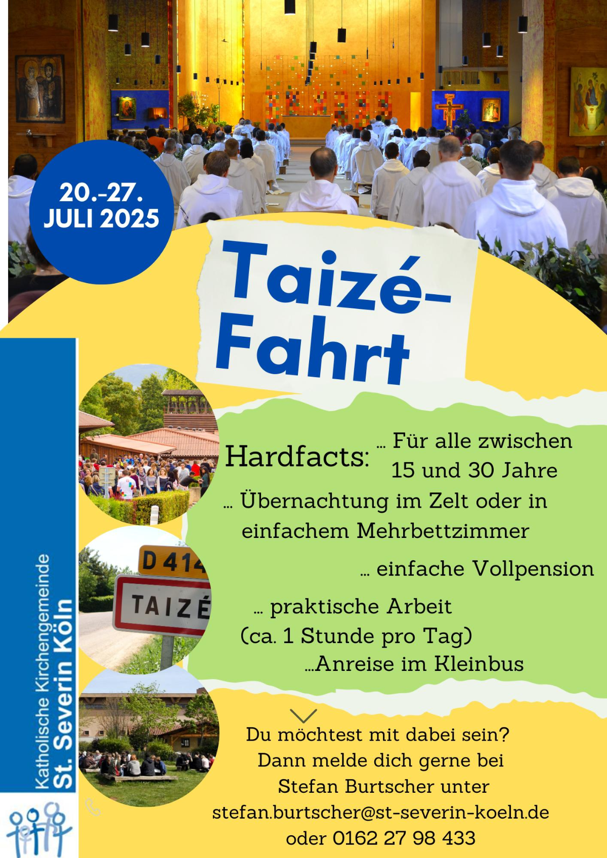 Flyer Taizé 2025 hinten