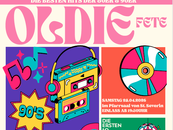 Oldie-Fete Flyer 2026