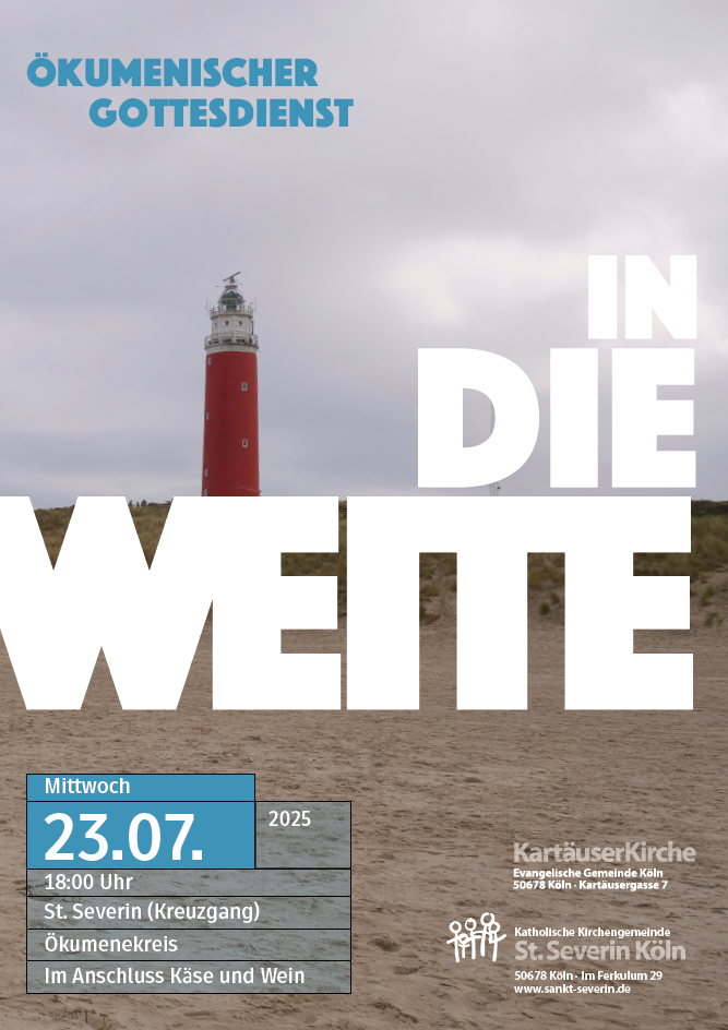Plakat Ökumenischer Gottesdienst 2025-07-23