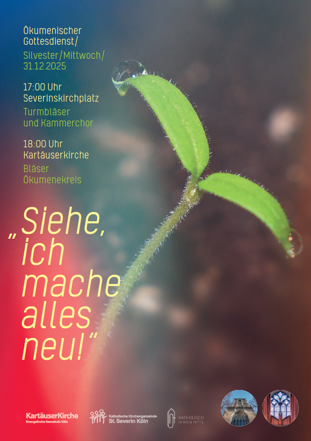 Plakat ökumen. GD Silvester 2025