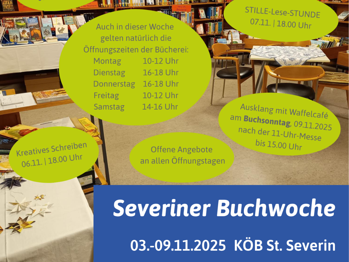 Severiner Buchwoche 2025 (c) Garnies