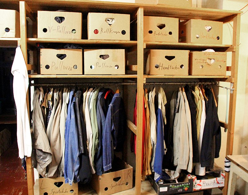 Wohl sortiert: Die Kleiderkammer (c) privat